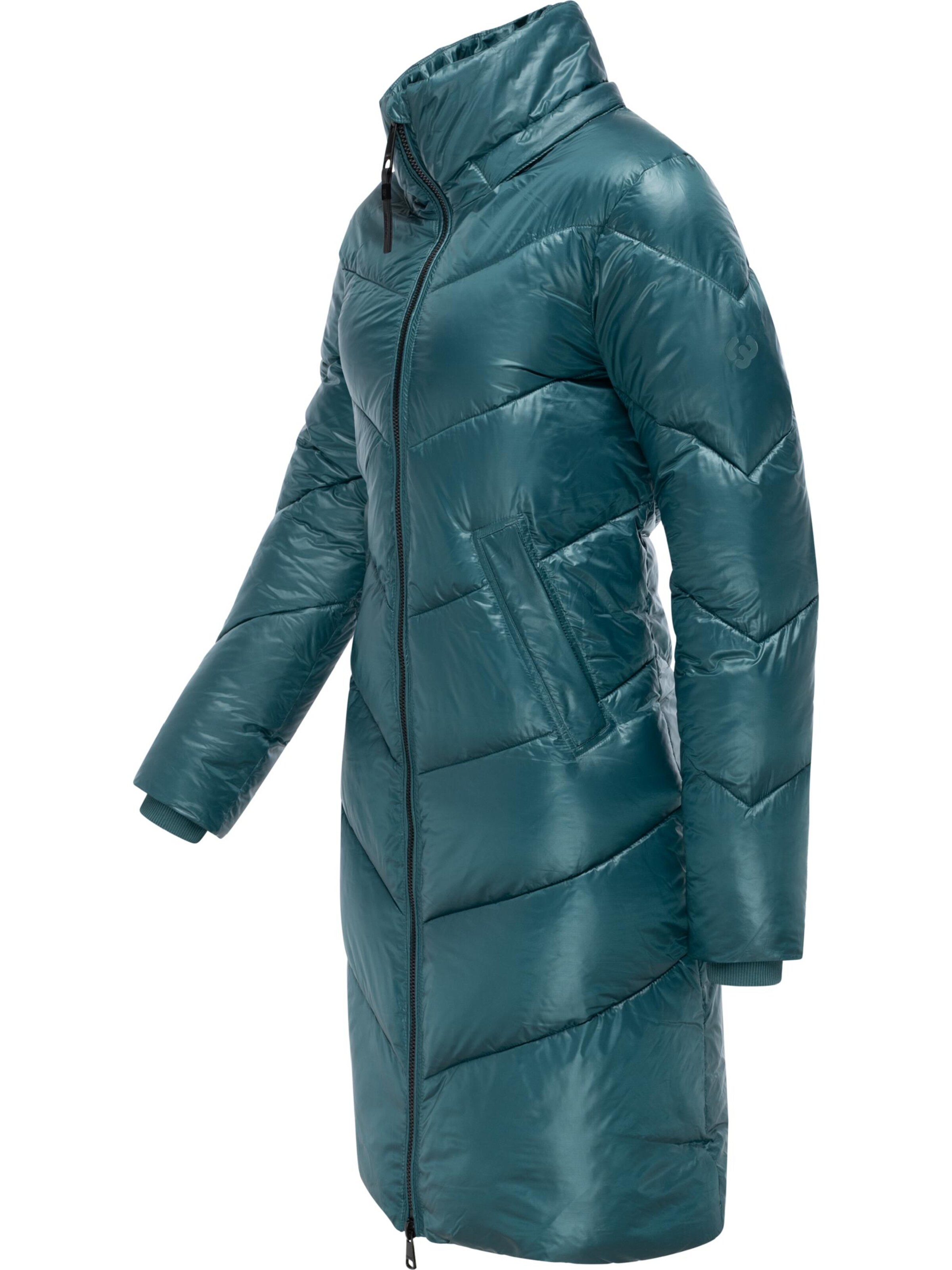 Ragwear Płaszcz zimowy 'Rebelka Youmodo' w kolorze zielony