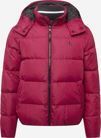 Veste d’hiver Calvin Klein Jeans en rose : devant