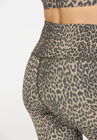 Athlecia Skinny Sports trousers 'Windia' in Beige