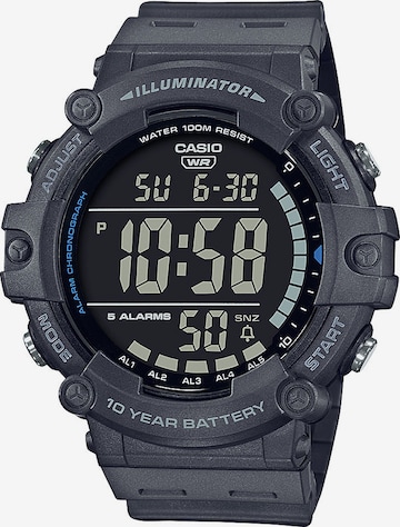 CASIO Uhr in Grau: Vorderseite