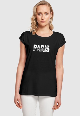 T-shirt 'Paris Eiffel Tower' Merchcode en noir : devant