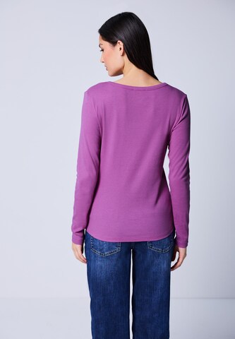 Street One Studio Shirt in Purple
