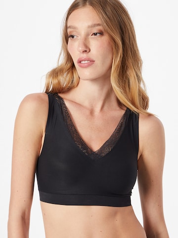 Chantelle Bustier BH 'SOFT STRETCH' in Zwart: voorkant