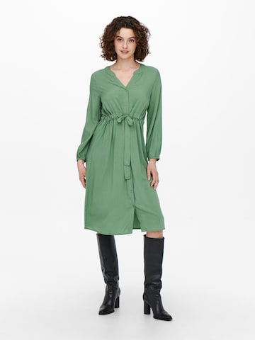 ONLY Shirt Dress 'MALLA' in Green