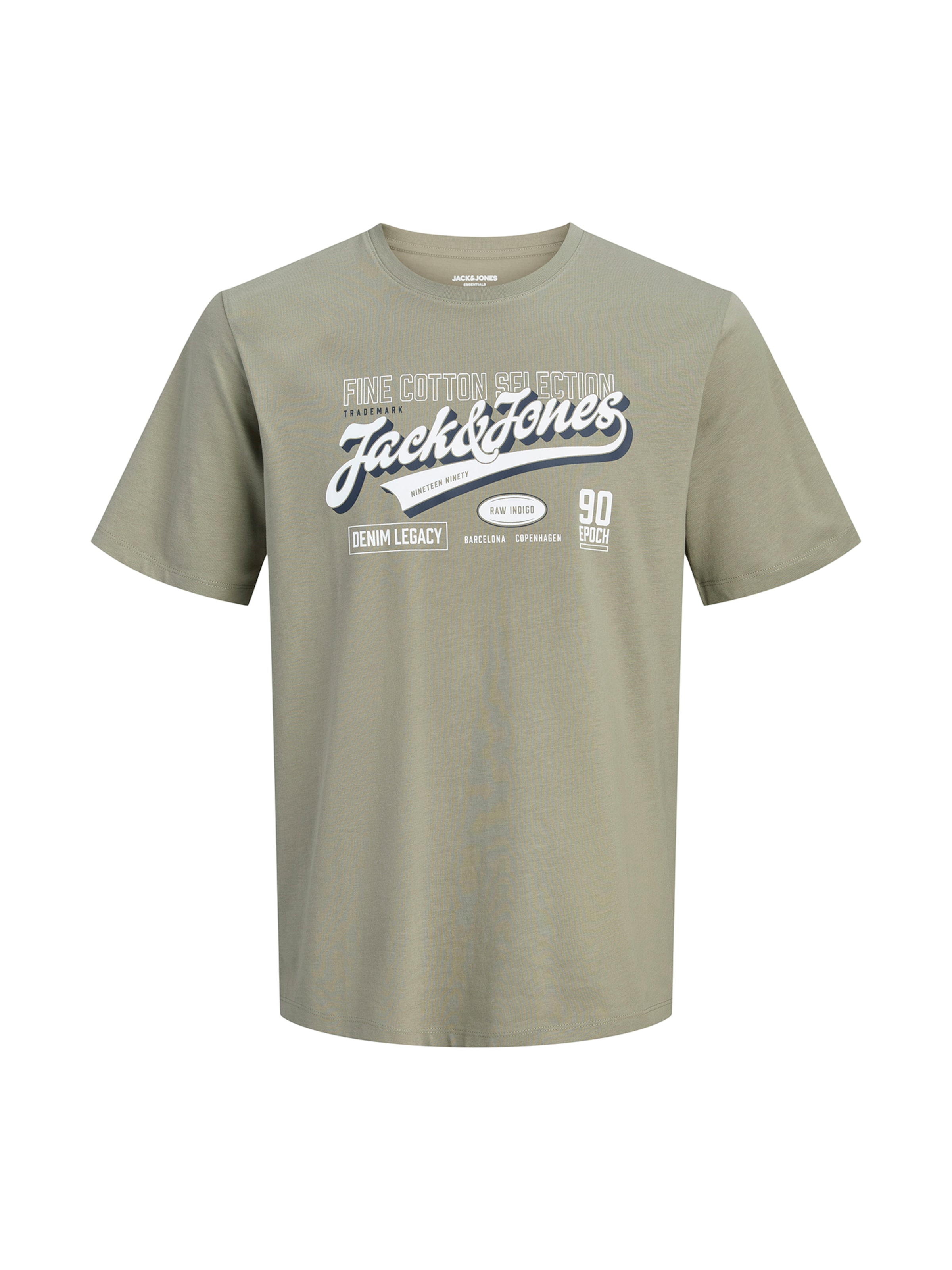 JACK & JONES - Camiseta en verde: frente