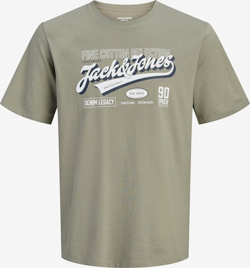 JACK & JONES - Camiseta en verde: frente