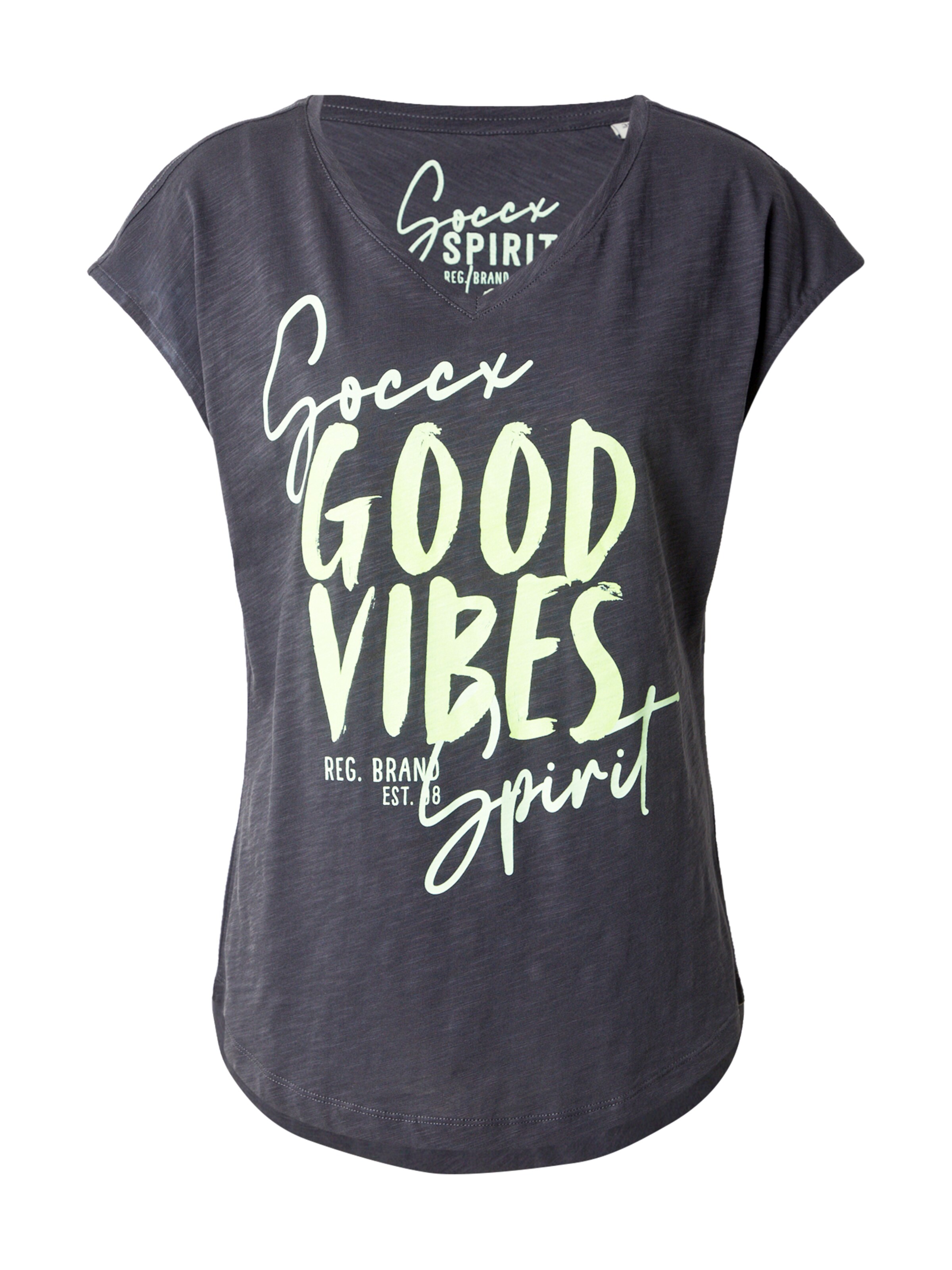 Maglietta di Soccx in grigio: frontale