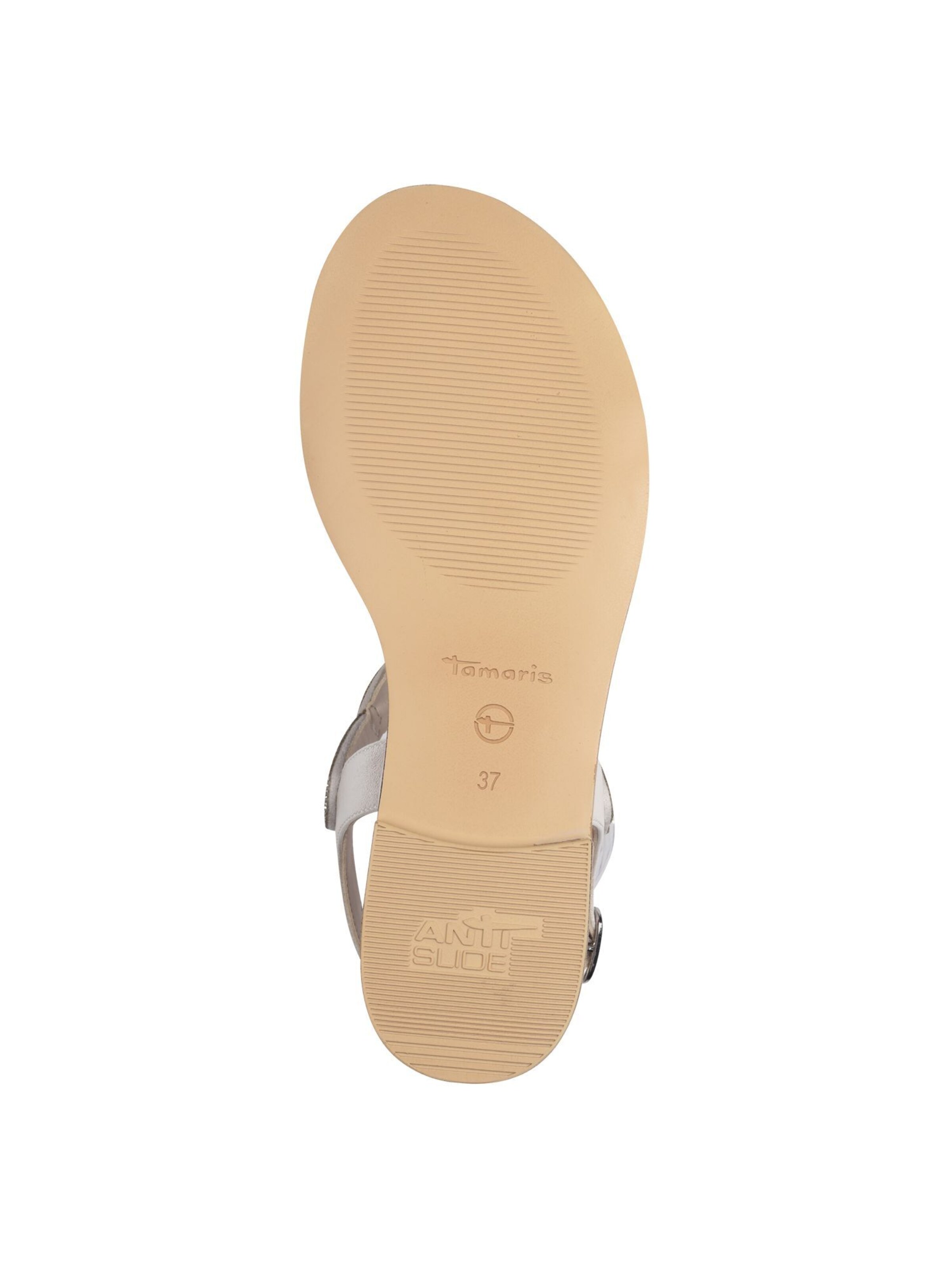 Tamaris Sandalen met riem in Wit