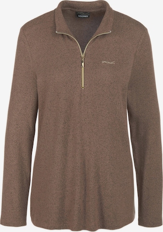 Goldner Shirt in Brown: front