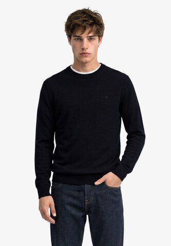 Superdry & Co Trui 'Essential' in Blauw: voorkant