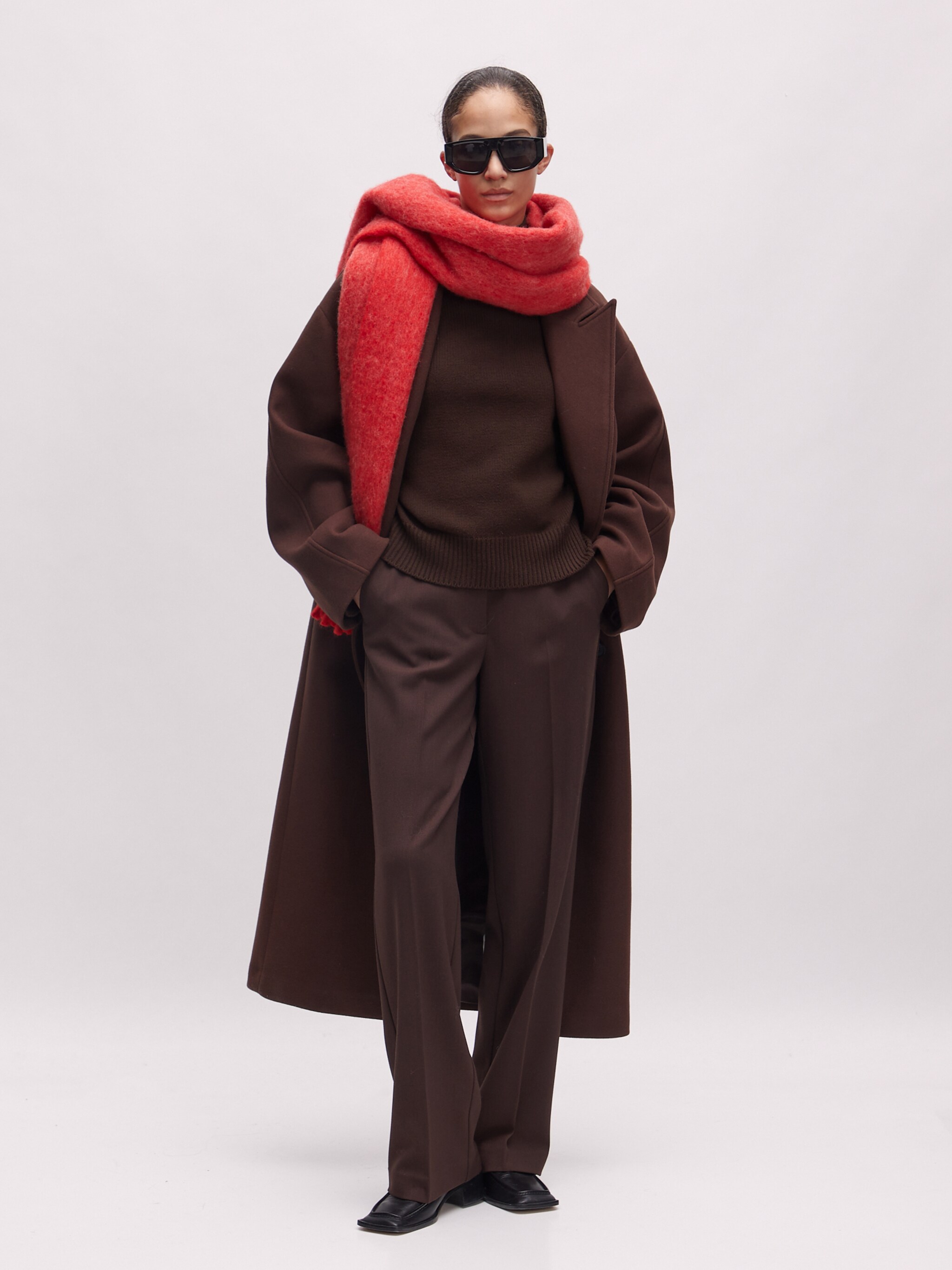 EDITED Producten Sjaal 'Isra' Rood