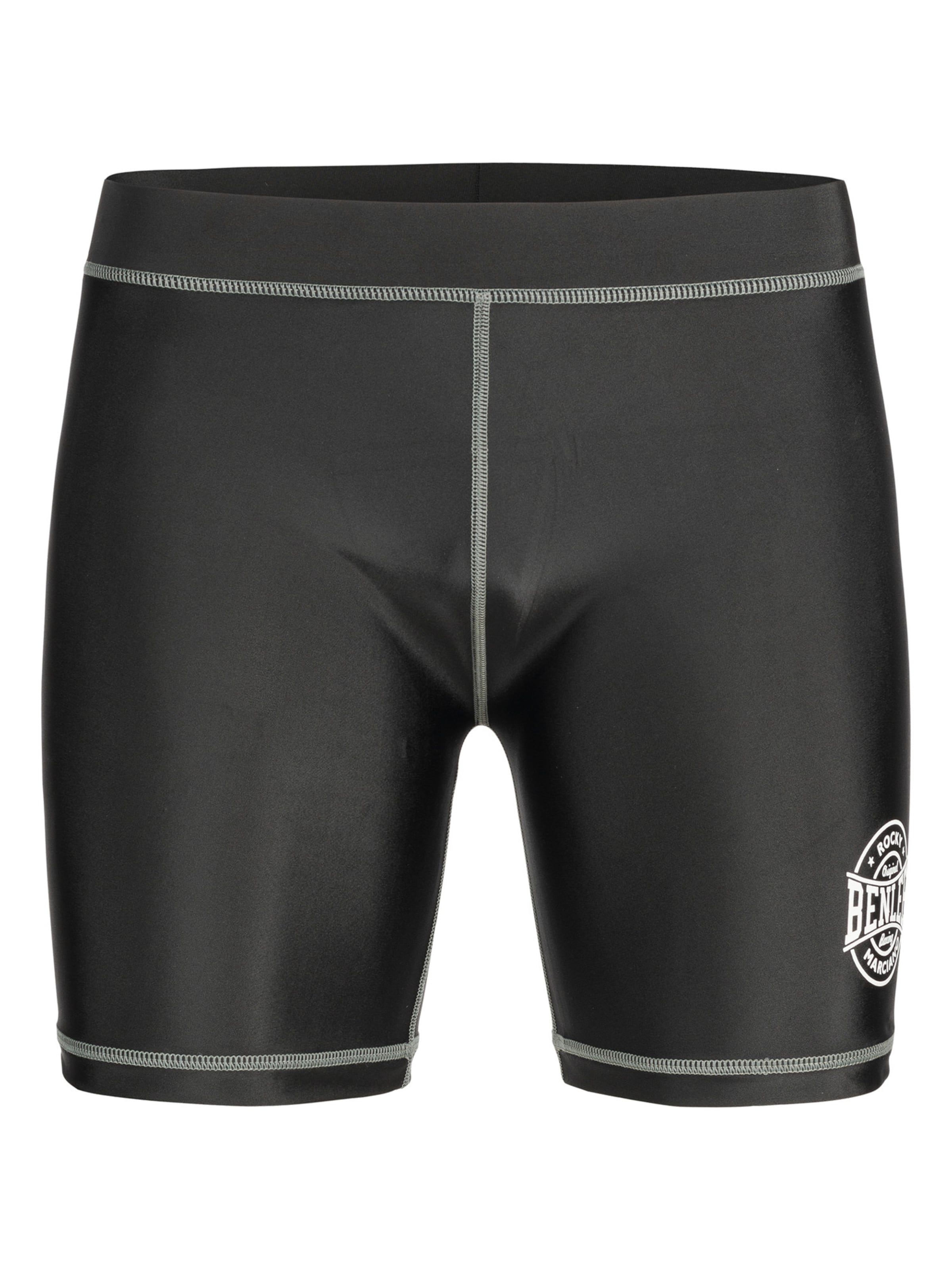 Benlee Skinny Παντελόνι φόρμας 'Slopedown' σε μαύρο: μπροστά