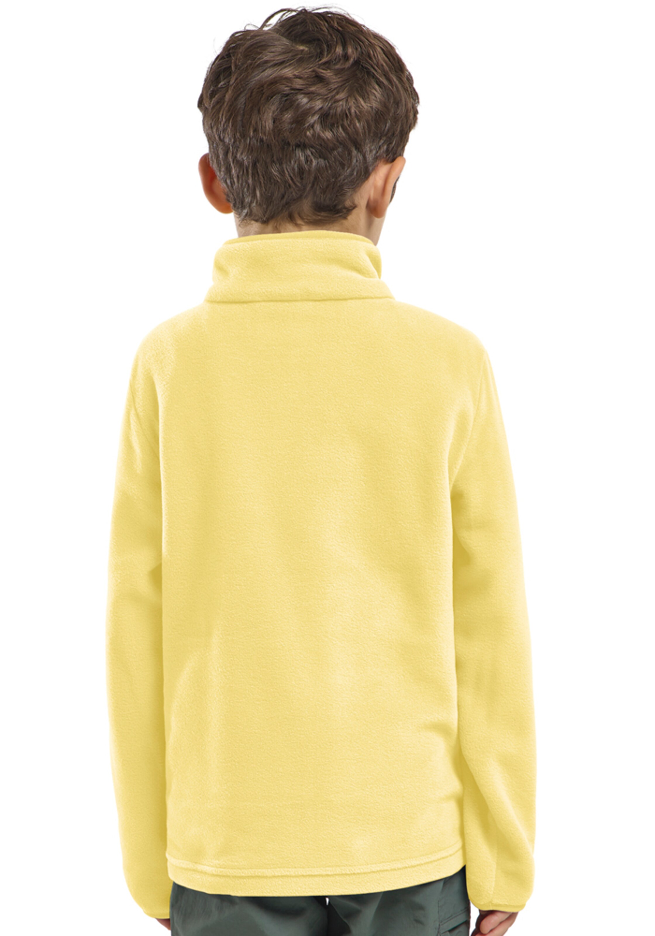 JACK WOLFSKIN Funktionsfleecejacke 'Taunus' in Gelb