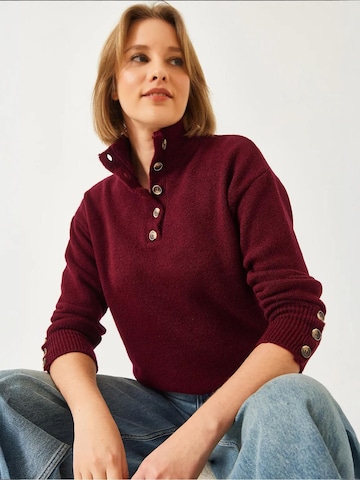 Pullover di Bianco Lucci in rosso