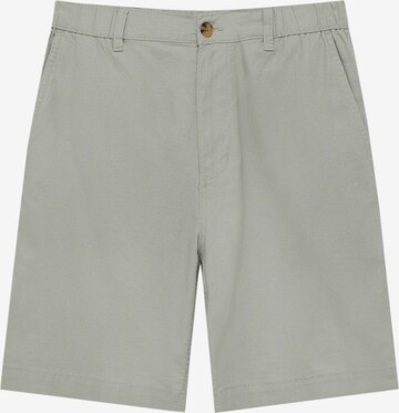 Pull&Bear Chino in Groen: voorkant