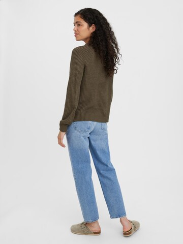VERO MODA Sweater 'Lea' in Brown