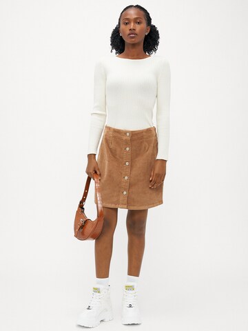 Vero Moda Petite Юбка 'VMETTA' в Коричневый