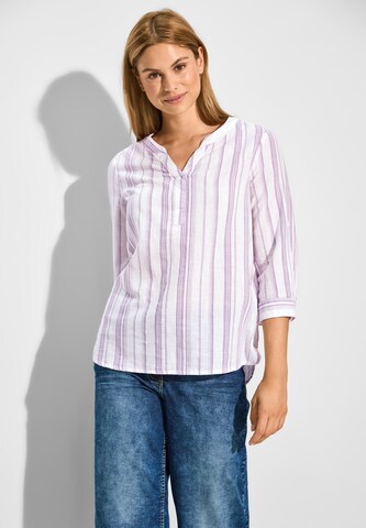 CECIL Bluse in Lila: Vorderseite