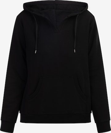 MYMO Sweatshirt in Schwarz: predná strana