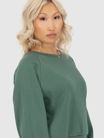 Sweat-shirt 'TeonaAK' Alife and Kickin en vert