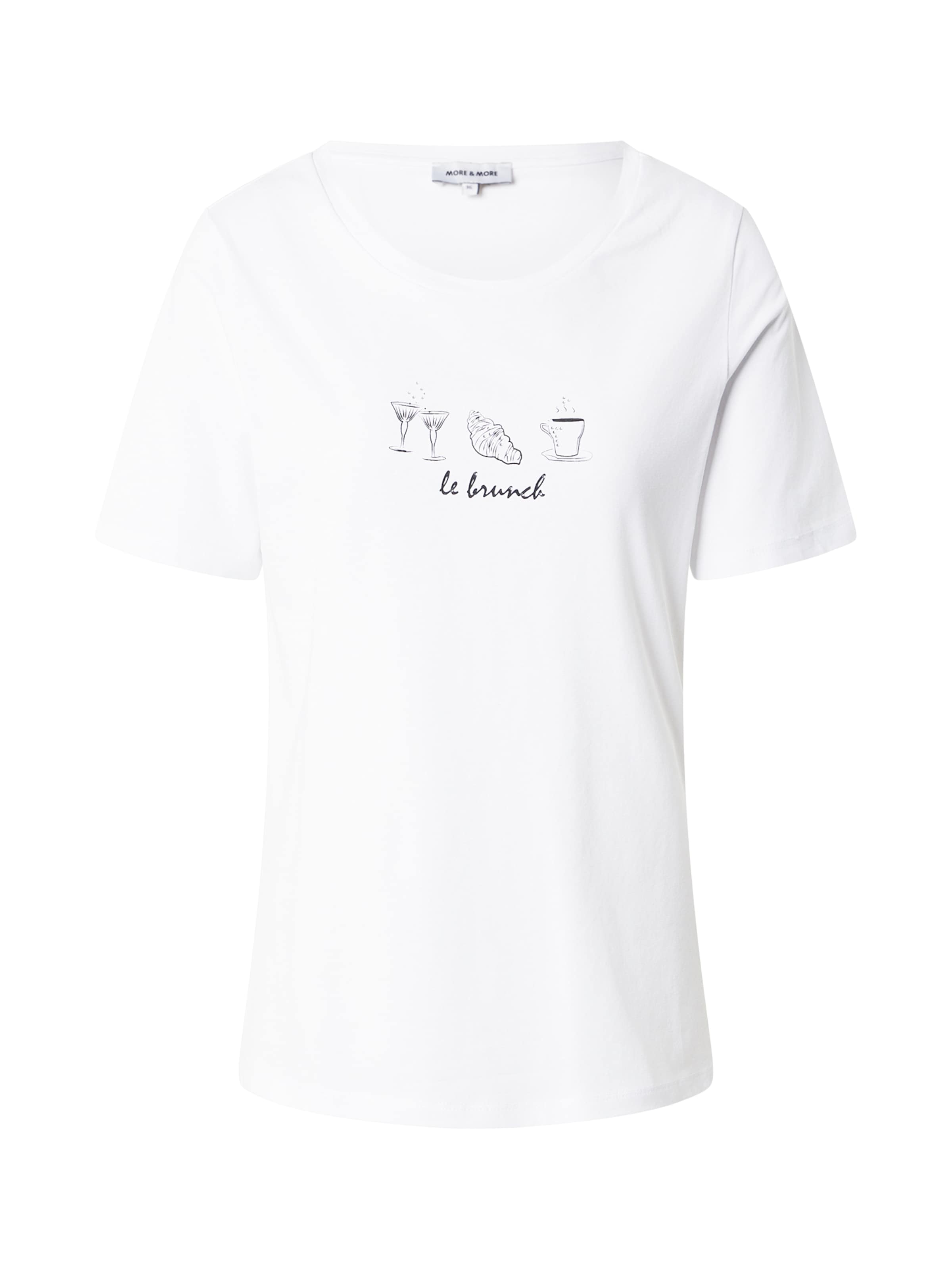 MORE & MORE - Camisa em branco: frente