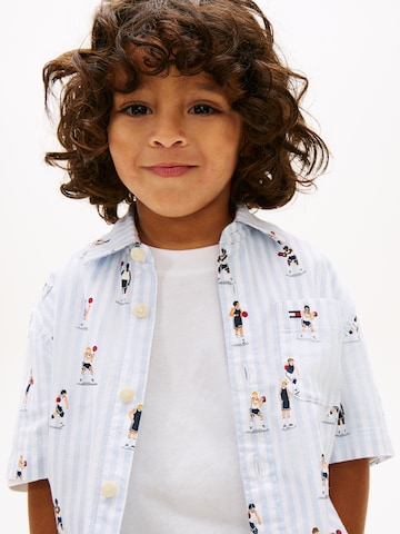 Comfort fit Camicia 'FLEX ITHACA' di TOMMY HILFIGER in blu