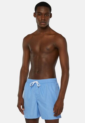 Boggi Milano Zwemshorts in Blauw: voorkant