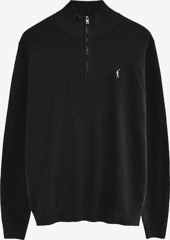 Polo Club Pullover 'Rigby Go' in Schwarz: Vorderseite