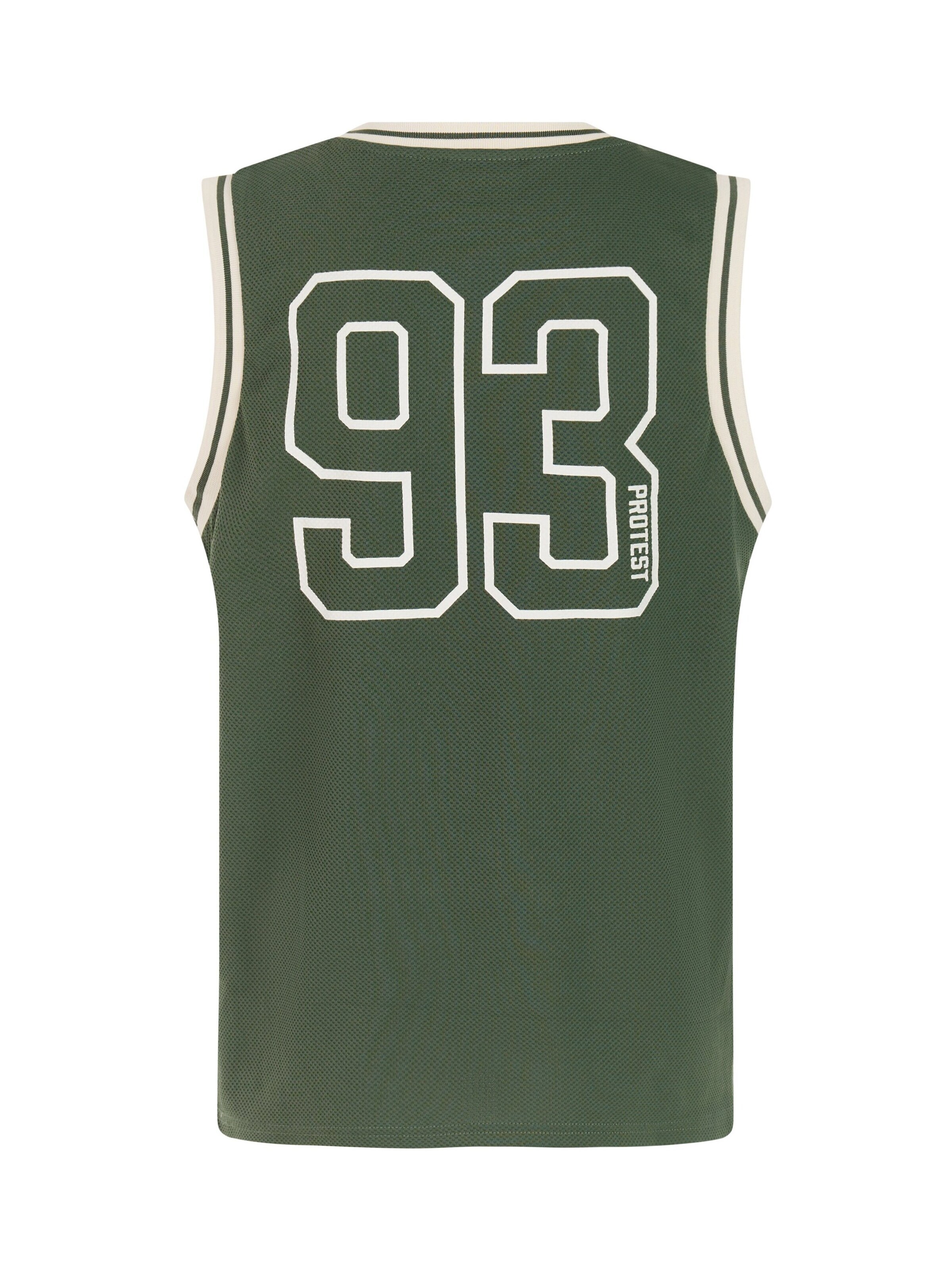 PROTEST Shirt 'PRTFalty JR' in Groen