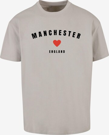 T-Shirt 'Manchester' Merchcode en gris : devant