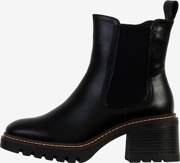 Bottines 'Alénoa-Lederstiefeletten' The Divine Factory en noir : devant