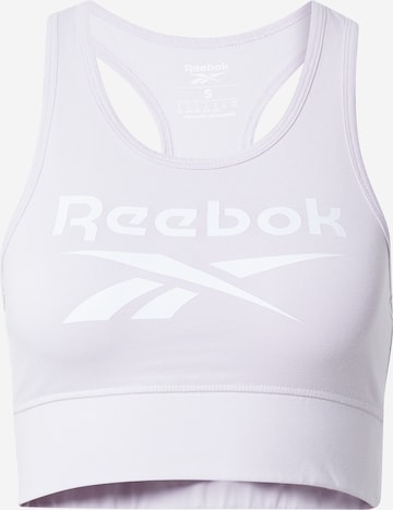 Reebok Sport Bralette Sports Bra 'Identity' in Purple: front