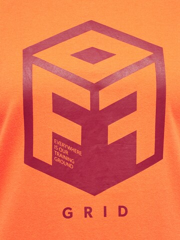 Hummel Funktionsbluse 'Offgrid' i orange