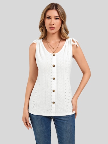 LapaPlus Top in White: front
