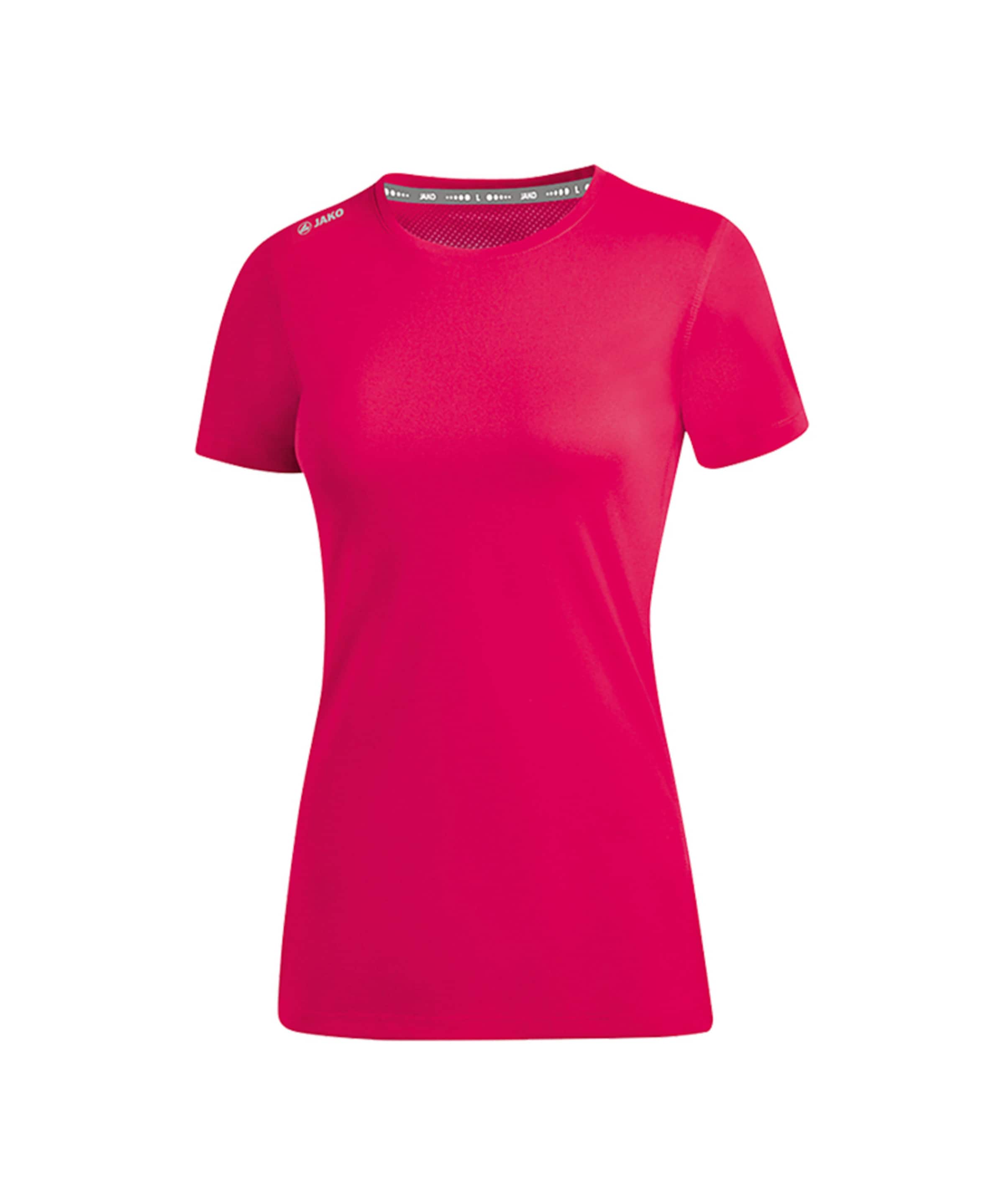 JAKO Funktionsshirt 'Run 2.0' in Pink: Vorderseite