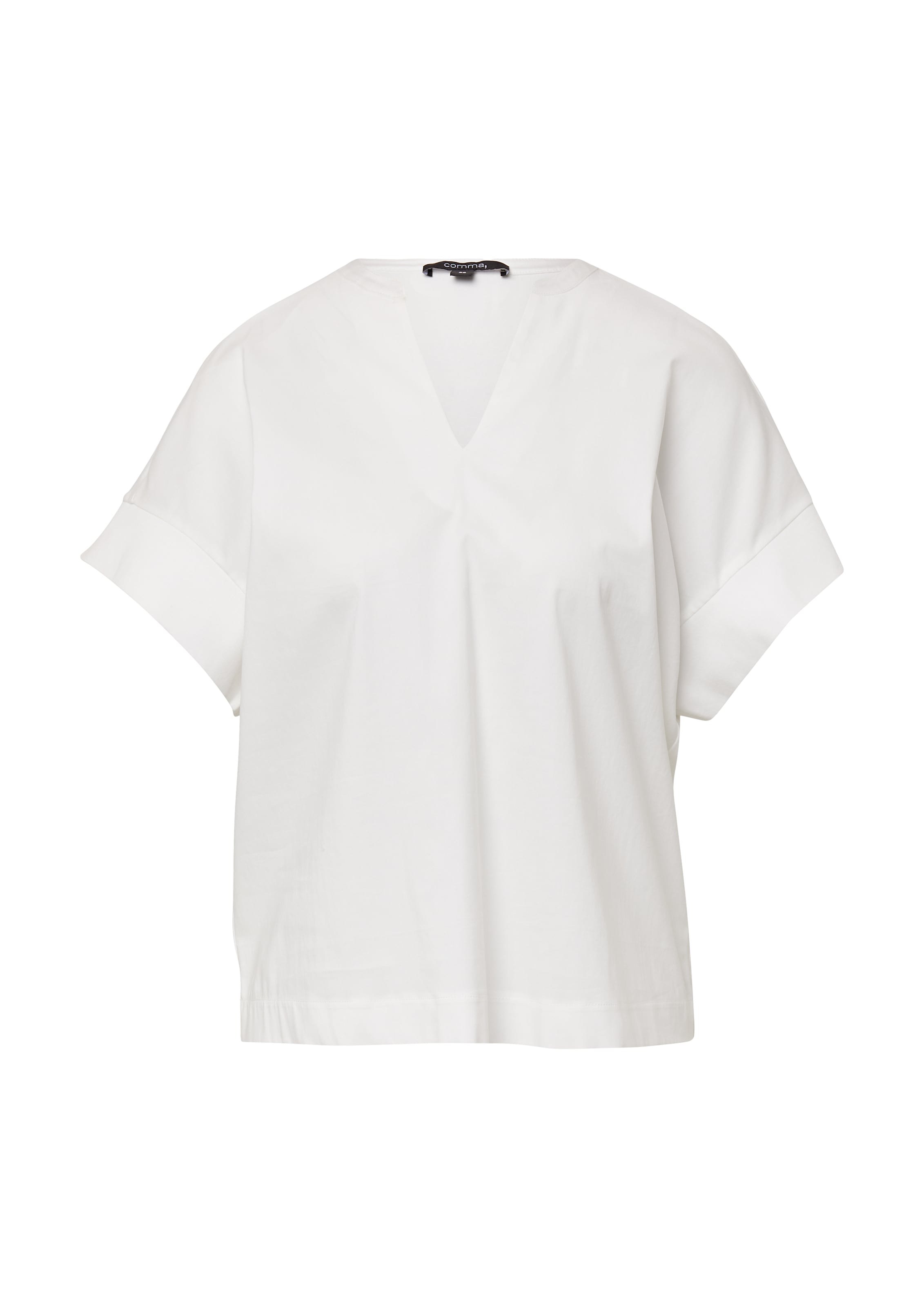 COMMA Blouse in Wit: voorkant