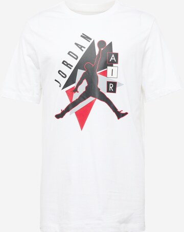 T-Shirt Jordan en blanc : devant