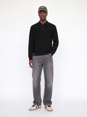 JACK & JONES Sweater 'JJSAGE' in Black