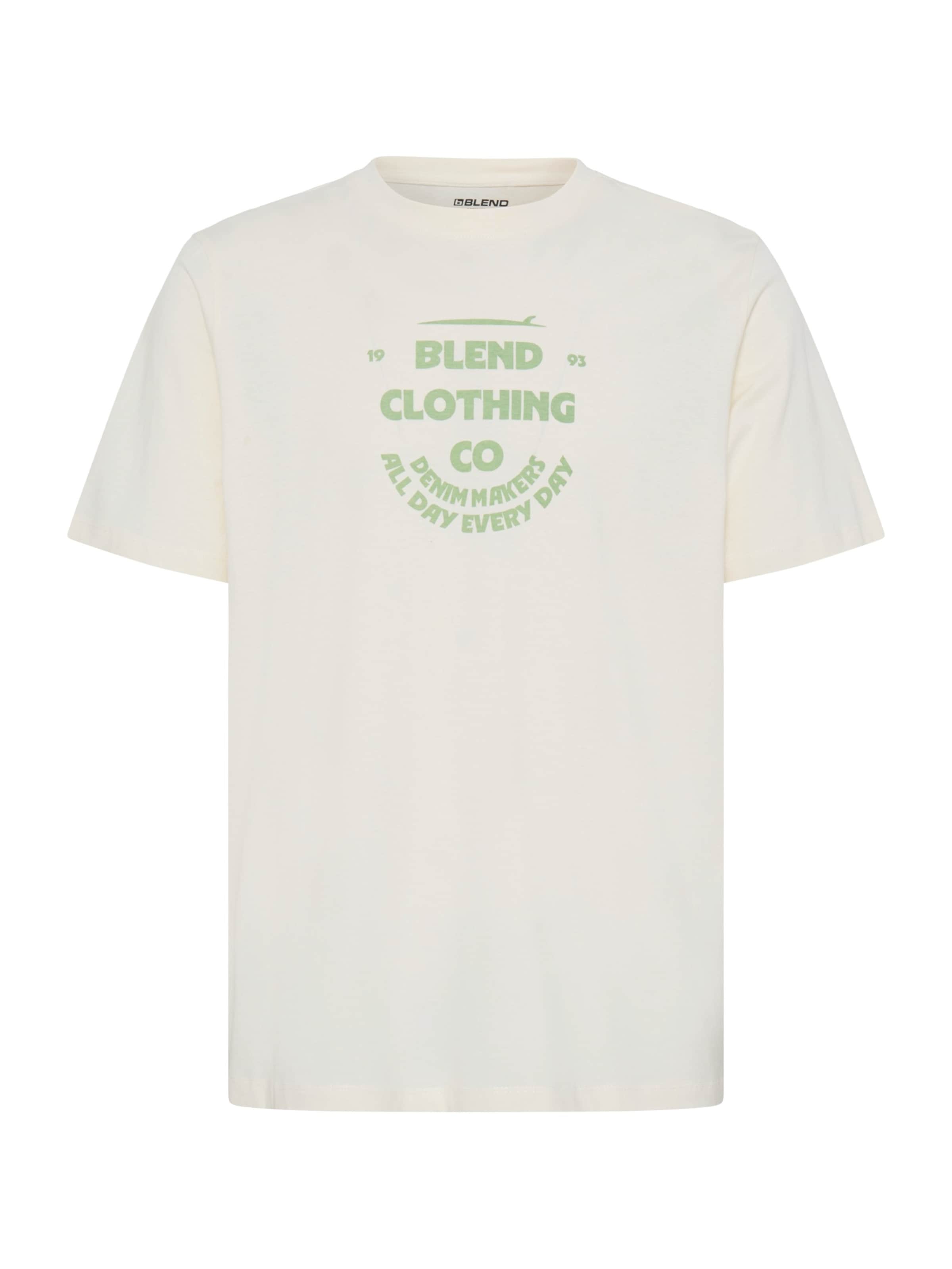 BLEND Tričko 'BHKALLE' - Biela: predná strana