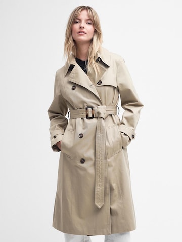 Manteau mi-saison 'Greta' Barbour en beige : devant