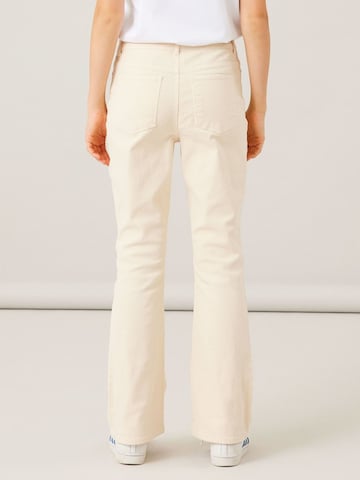 Bootcut Jeans di LMTD in beige