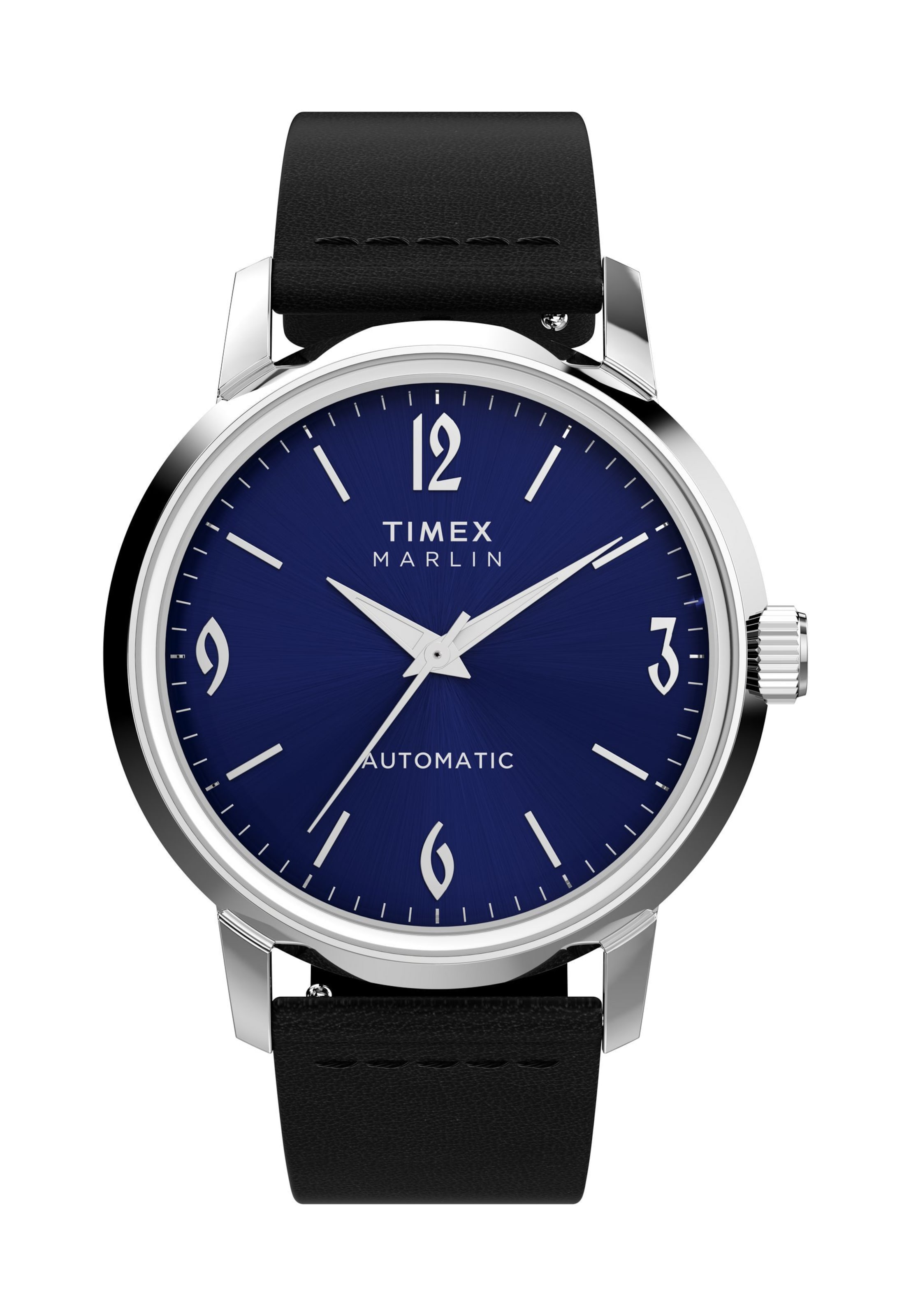 TIMEX Analoog horloge 'Marlin' in Zwart: voorkant