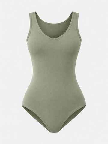 LEAFLETIC Bodysuit 'Leafletic Women’s Bodysuit' in Green: front