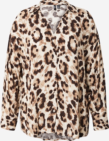 Vero Moda CurveBluza 'VMCAnna' - bež boja: prednji dio