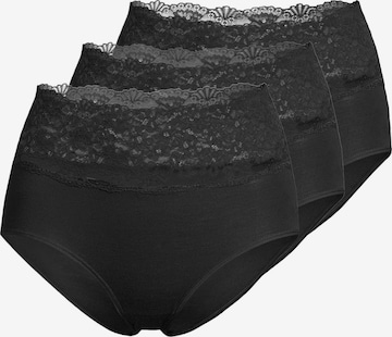 Nina von C. Slip 'Romance' in Schwarz: Vorderseite