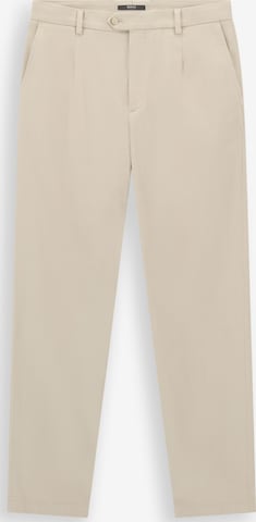 Boggi Milano Slim fit Chino trousers in Brown: front