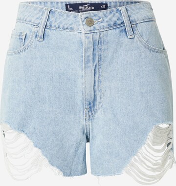 HOLLISTER Loosefit Jeans in Blauw: voorkant