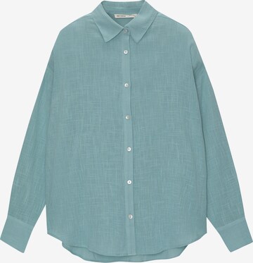 Pull&Bear Bluse in Grün: predná strana