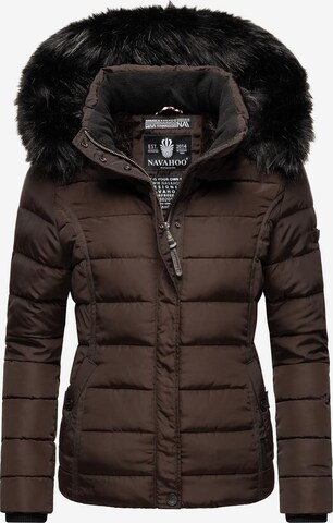 Veste d’hiver 'Miamor' NAVAHOO en marron : devant