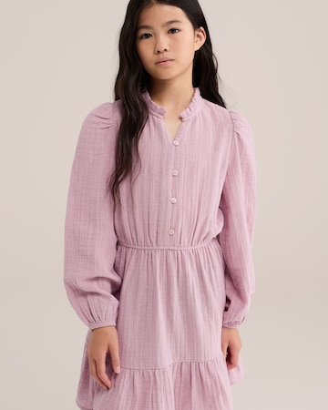 WE Fashion Kleit, värv roosa: eest vaates